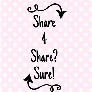 Share 5 of mine and I’ll share 5 of yours!